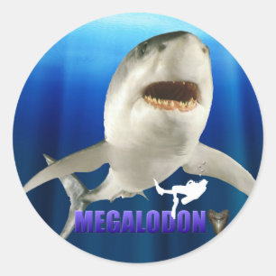 Stickers Megalodon