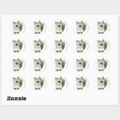Stickers Meh Cat (Feuille)