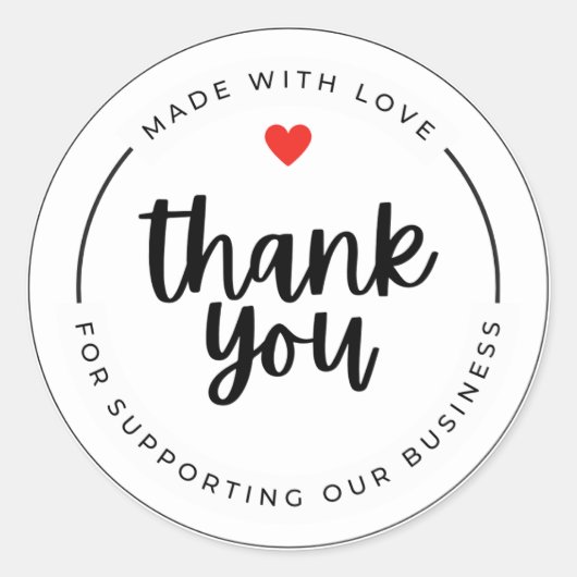 Stickers Merci (Devant)