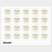 stickers Merci (Feuille)