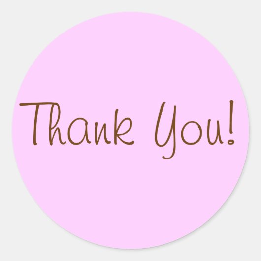 Stickers Merci ! (Devant)