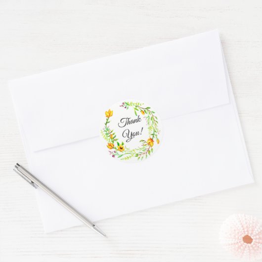 Stickers Merci (Enveloppe)