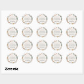 Stickers Merci (Feuille)