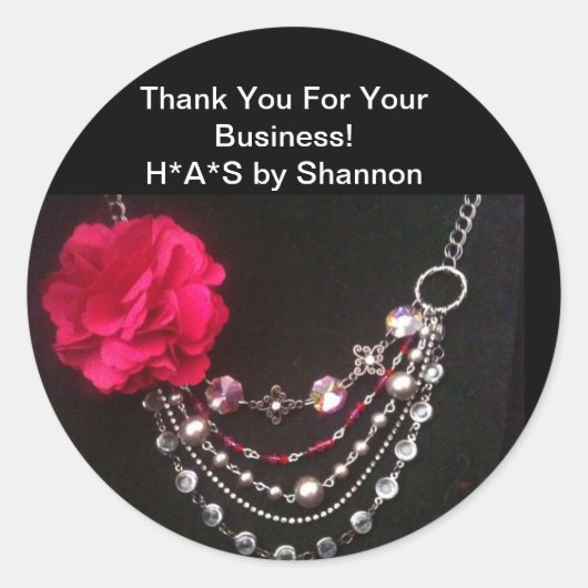 Stickers Merci (Devant)