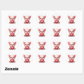 Stickers Merci (Feuille)