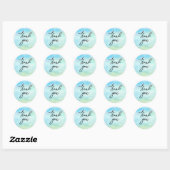 stickers Merci (Feuille)