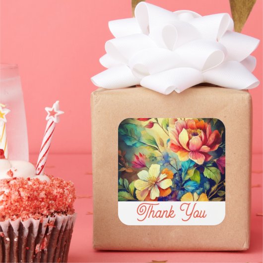 stickers Merci (Fête)