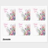 stickers Merci (Feuille)