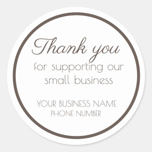 stickers Merci ! (Devant)