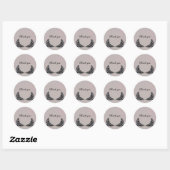stickers Merci (Feuille)