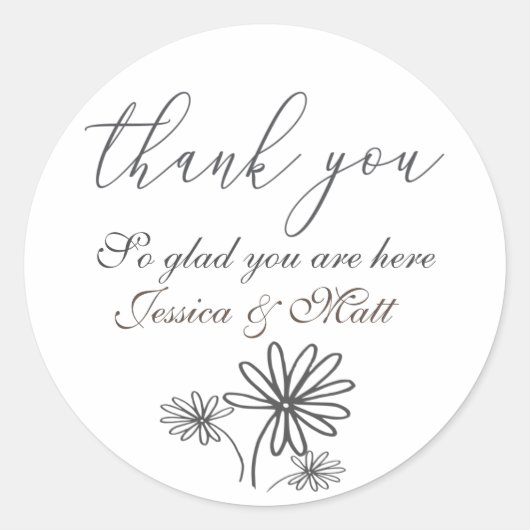 Stickers Merci (Devant)