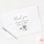 Stickers Merci (Enveloppe)