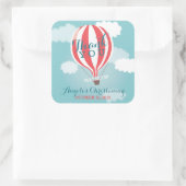 Stickers Merci à air chaud personnalisés (Sac)