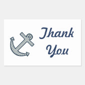 Stickers Merci Ancre (Devant)