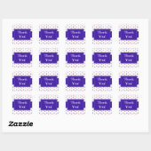 Stickers Merci Ancres nautiques (Feuille)