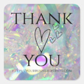 Stickers Merci Angel Iridescente (Devant)