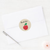 Stickers Merci Apple Teacher Farm Party (Enveloppe)