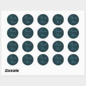 Stickers Merci Aqua français (Feuille)