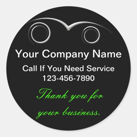 Stickers Merci automatique (Devant)