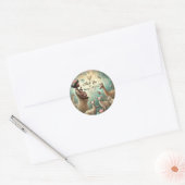 Stickers Merci baby shower (Enveloppe)