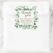 Stickers Merci BAPTISM, Feuilles botaniques BIG (Sac)