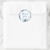 stickers Merci Boho Blue Feather (Sac)