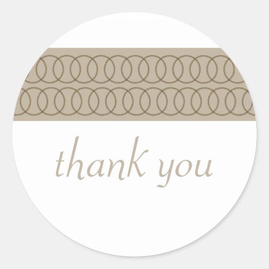 Stickers Merci Cercle d'amour (Devant)