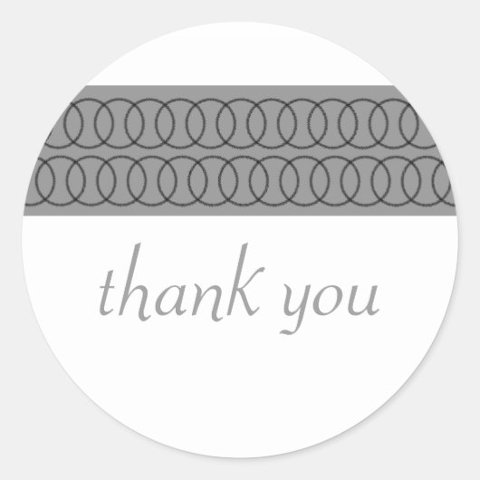 Stickers Merci Cercle d'amour (Devant)