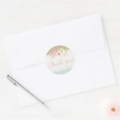 Stickers Merci Chic Shabby (Enveloppe)