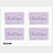Stickers Merci couleur pourpre (Feuille)