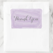 Stickers Merci couleur pourpre (Sac)