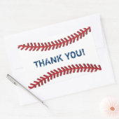 Stickers Merci de baseball (Enveloppe)