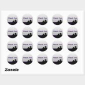 Stickers Merci de cinéma, violet (Feuille)