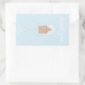 Stickers Merci de la fête du pain d'épices (Sac)