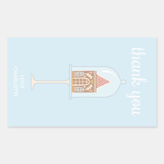 Stickers Merci de la fête du pain d'épices (Devant)