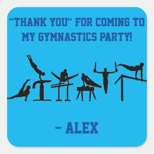 Stickers "Merci" de la Gymnastique Blue BOYS