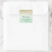 Stickers Merci de la menthe et de l'or (Sac)