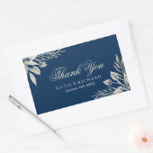 Stickers Merci de mariage d'hiver (Enveloppe)