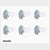 Stickers Merci de mariage préféré (Feuille)