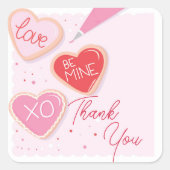 Stickers Merci de Saint Valentin (Devant)