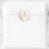 Stickers Merci de transport rose Royal Princess (Sac)