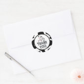 Stickers Merci de vache (Enveloppe)