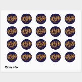 Stickers Merci des chevaux de mer (Feuille)