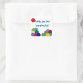 Stickers Merci du Parti rebondissant (Sac)