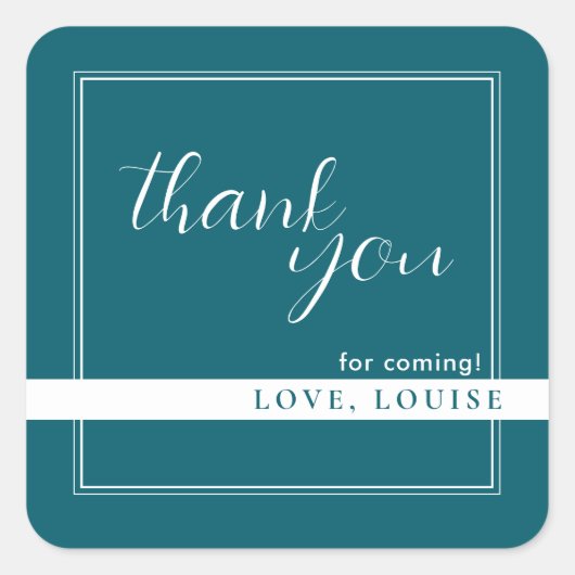 Stickers Merci essence profonde (Devant)