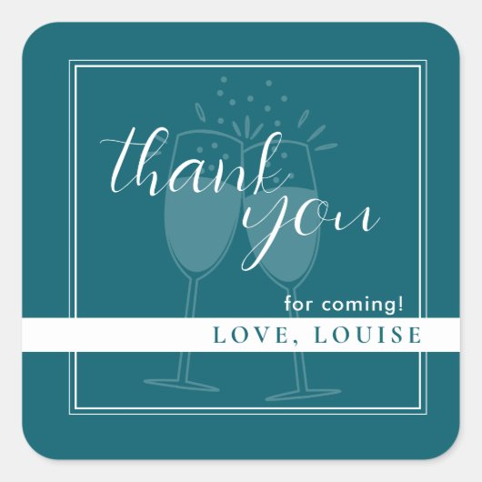 Stickers Merci essence profonde (Devant)