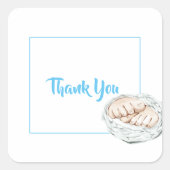 Stickers Merci et Étiquette (Devant)