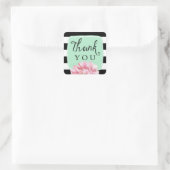 Stickers Merci Floral Chic / Mint (Sac)