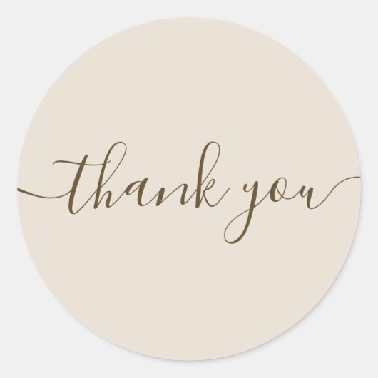 Stickers Merci mariage (Devant)