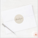 Stickers Merci mariage<br><div class="desc">Montrez votre gratitude avec ces stickers de remerciement adorables! Collection de mariages correspondant disponible !</div>